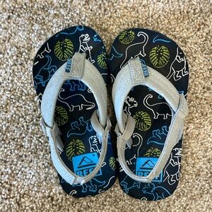 Reef toddler sandals- size 8